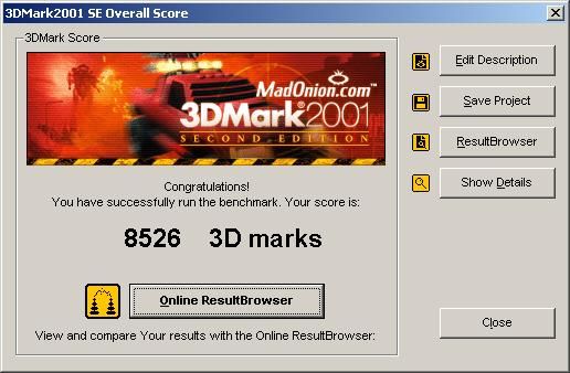3DMark 2001 SE